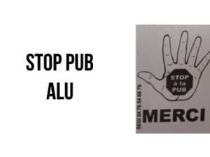 Stop Pub Alu